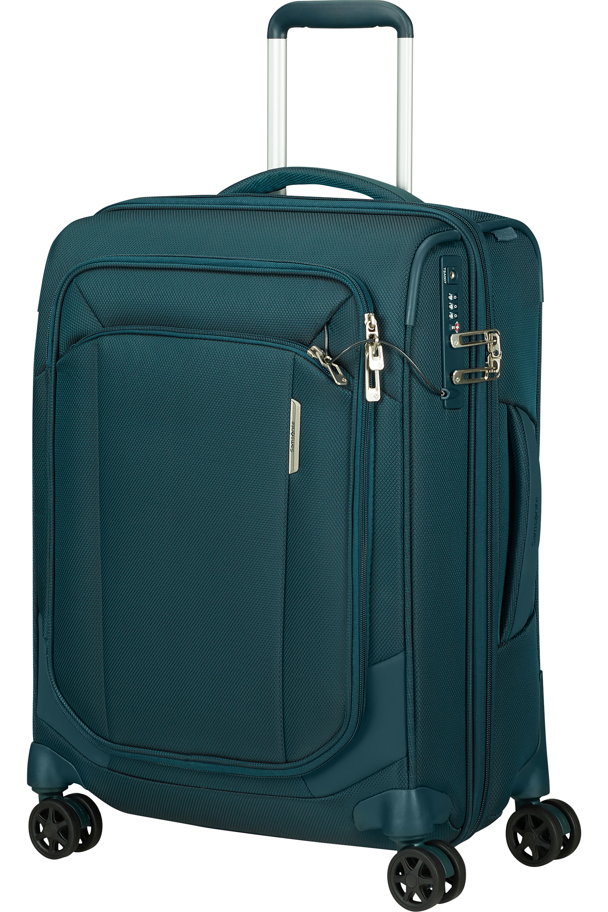 Shop RESPARK 55cm (L 40cm) Spinner Expandable (4 wheels) - Petrol Blue in australian