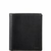 Shop Nassau Global Vertical Flip Coin Wallet - Black in australian