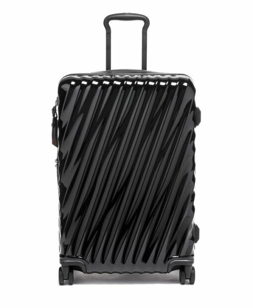 Shop 19 Degree Short Trip Expandable 4 Wheeled Packing Case - Black in australian