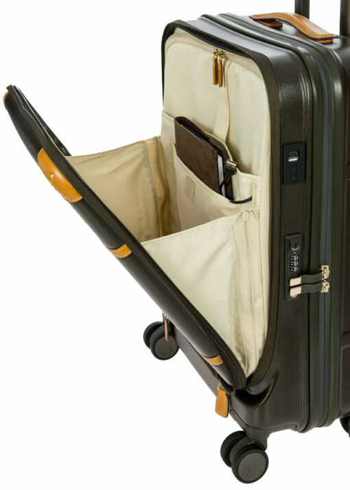 Shop Bellagio 2 Trolley 55cm with Front Pocket - Olive in australian