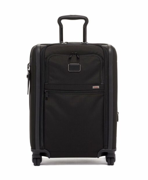 Shop Alpha 3 Continental Dual Access 4 Wheeled Carry-On - Black in australian