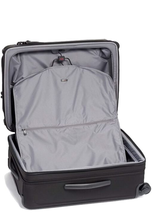 Shop Alpha 3 Short Trip Expandable 4 Wheeled Packing Case - Black in australian