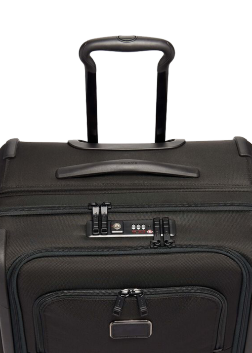 Shop Alpha 3 Short Trip Expandable 4 Wheeled Packing Case - Black in australian