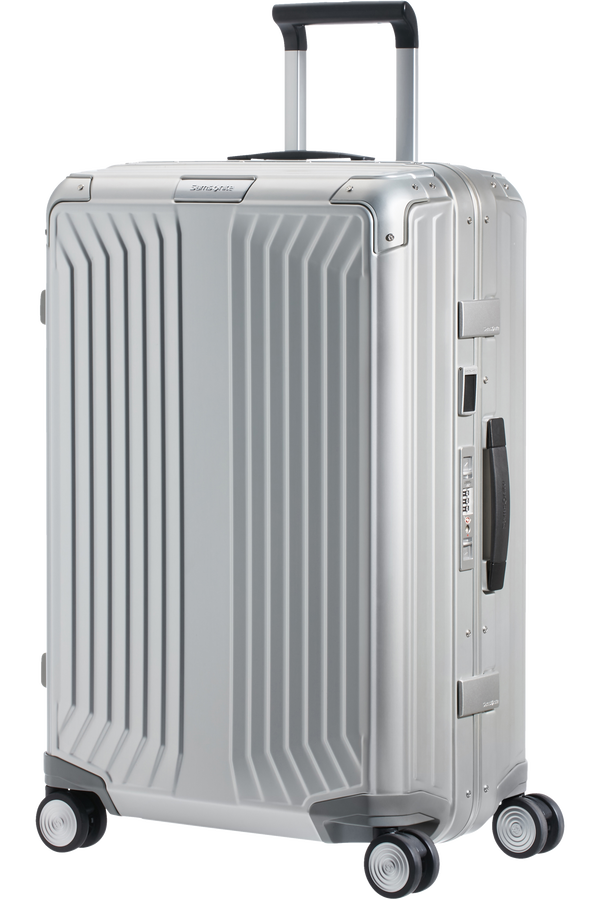 Shop Lite-Box Alu Spinner Aluminium (4 Wheels) 69cm - Aluminium in australian