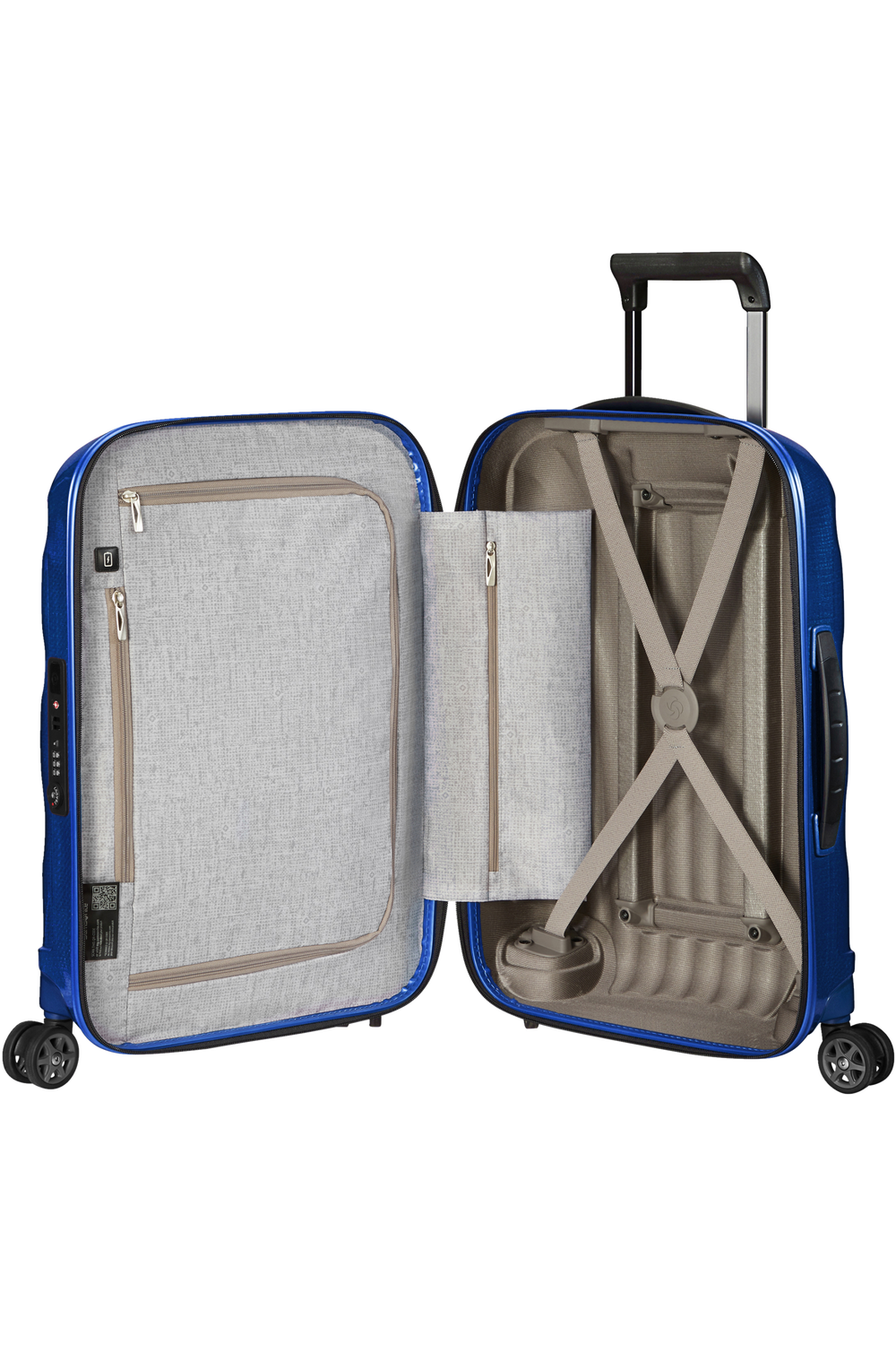 Shop C-Lite Spinner (4 wheels) 55cm Cabin - Deep Blue in australian