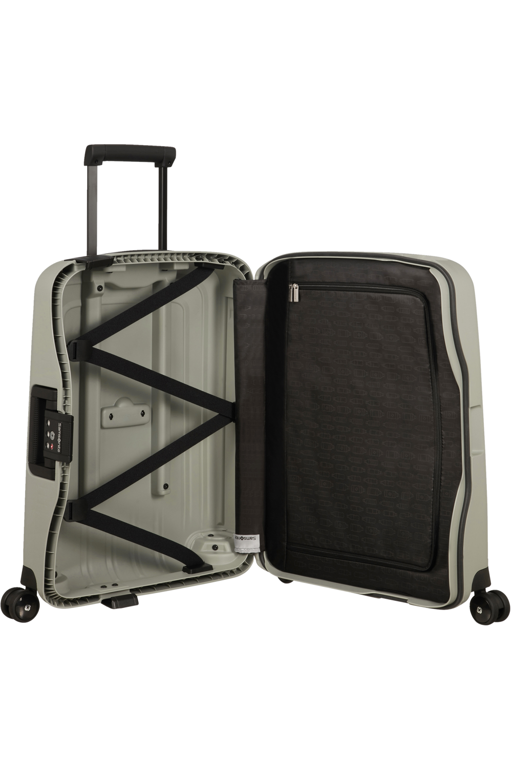 Shop S'Cure ECO 55cm Cabin Spinner Recycled - Green Grey in australian