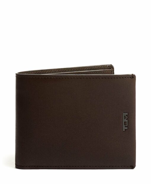 Shop Nassau Global Wallet with Coin Pocket - Brown Smooth in australian