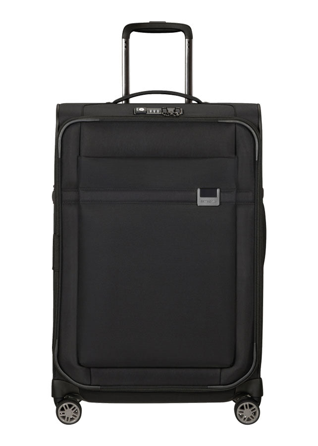 Shop Airea Expandable 67cm Spinner (4 Wheels) - Black in australian