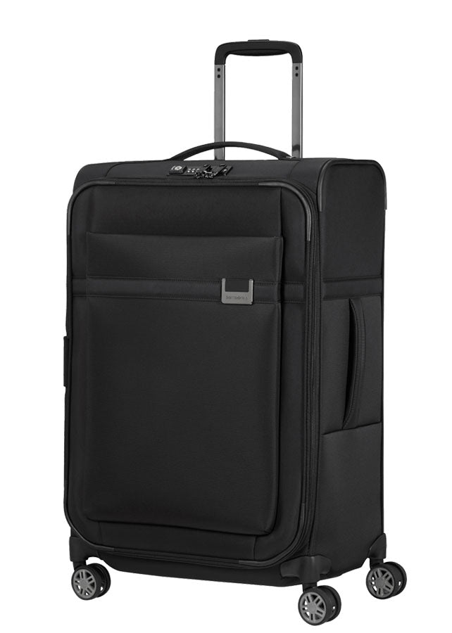 Shop Airea Expandable 67cm Spinner (4 Wheels) - Black in australian