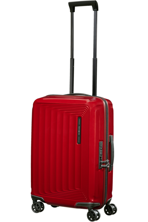 Shop NUON 55cm Spinner Expandable (4 wheels) - Metallic Red in australian
