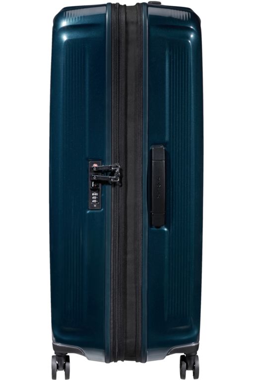 Shop NUON Spinner Expandable (4 wheels) 81cm - Metallic Dark Blue in australian