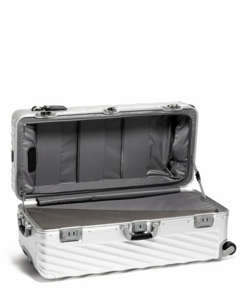 Shop 19 Degree Aluminium (87cm) Rolling Trunk - Silver in australian