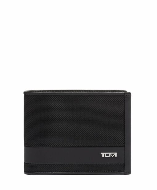 Shop ALPHA GLOBAL WALLET WITH COIN POCKET - BLACK in australian