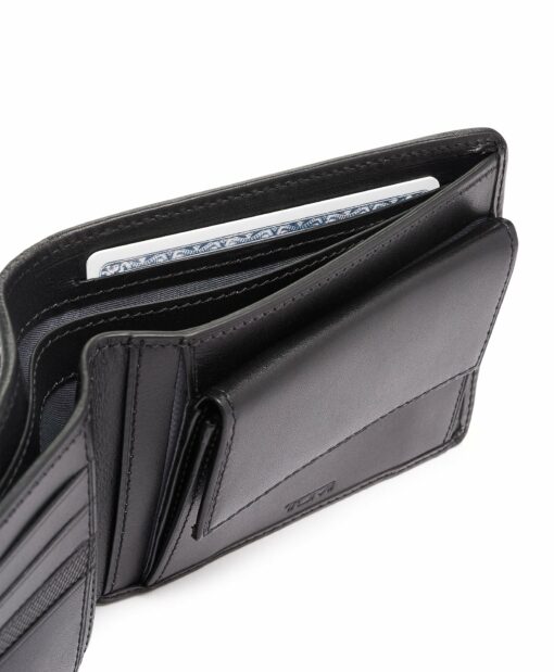 Shop ALPHA GLOBAL WALLET WITH COIN POCKET - BLACK in australian