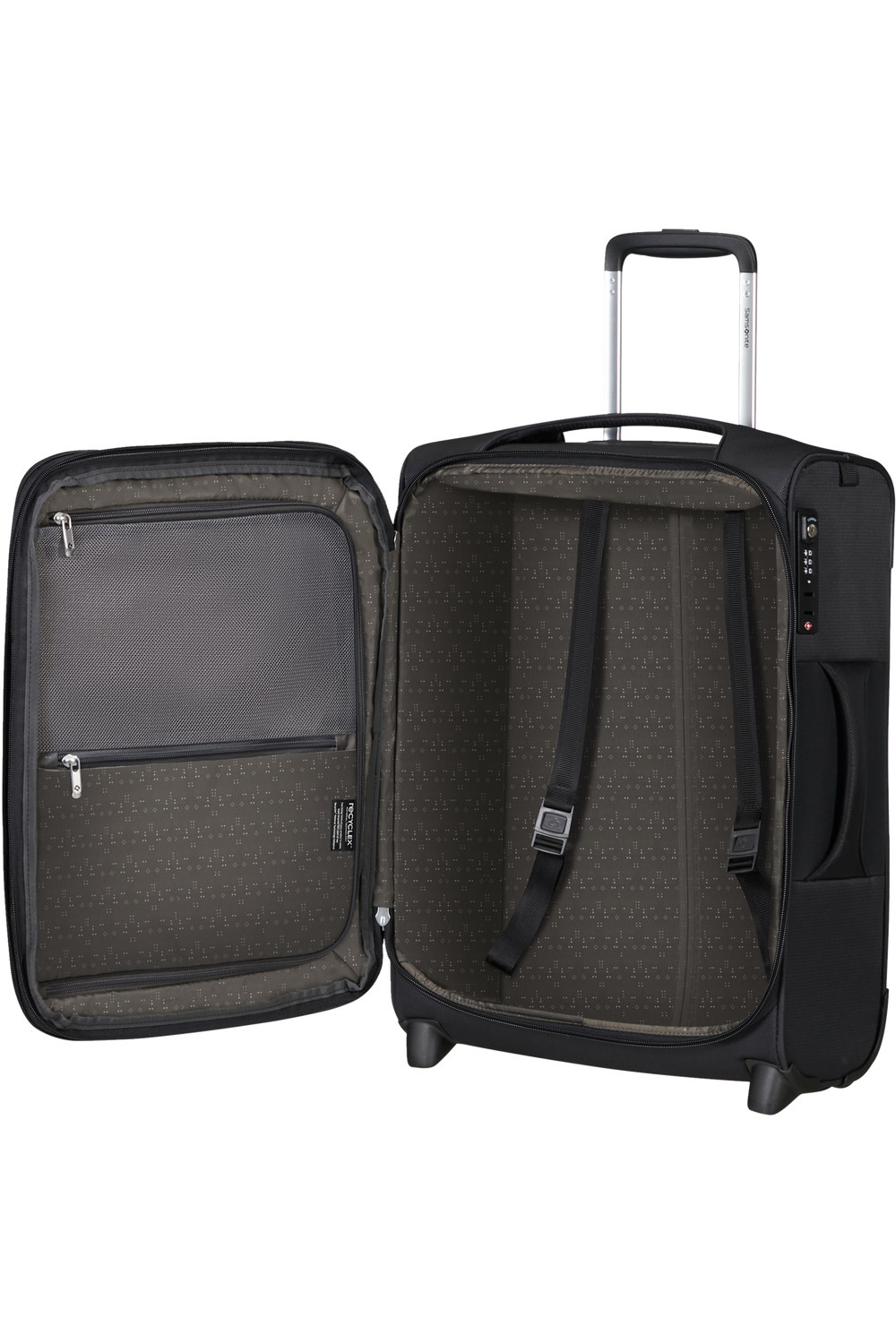 Shop D'LITE 55cm Upright Expandable (2 wheels) 15.6" - Black in australian