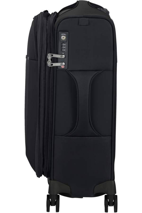 Shop D'Lite 55cm Spinner Expandable (4 wheels) 15.6" - Black in australian