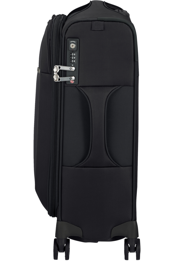 Shop D'Lite 55cm Spinner Expandable (4 wheels) 15.6" - Black in australian