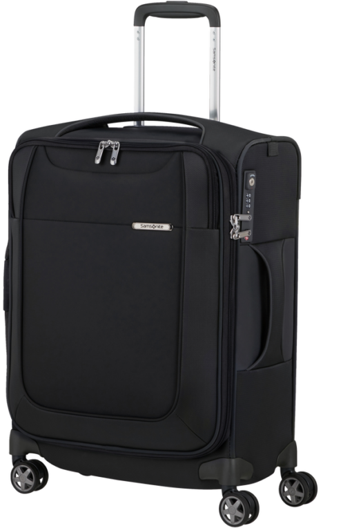 Shop D'Lite 55cm Spinner Expandable (4 wheels) 15.6" - Black in australian