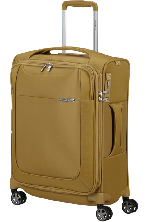 Shop D'LITE 55cm Spinner Expandable (4 wheels) - Mustard Yellow in australian