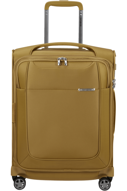 Shop D'LITE 55cm Spinner Expandable (4 wheels) - Mustard Yellow in australian