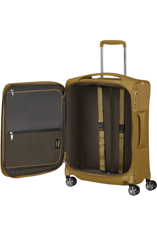 Shop D'LITE 55cm Spinner Expandable (4 wheels) - Mustard Yellow in australian