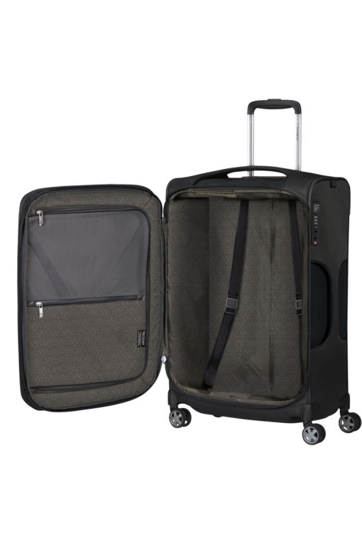 Shop D'LITE 63cm Spinner Expandable (4 wheels) - Black in australian