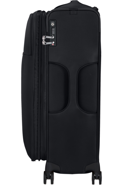 Shop D'LITE 71cm Spinner Expandable (4 wheels) - Black in australian
