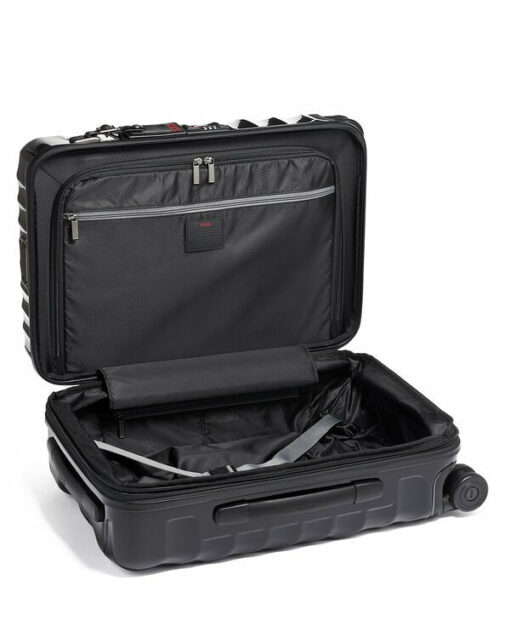 Shop 19 Degree International Expandable 4 Wheeled Carry-On - Black in australian