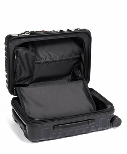 Shop 19 Degree International Expandable 4 Wheeled Carry-On - Black in australian