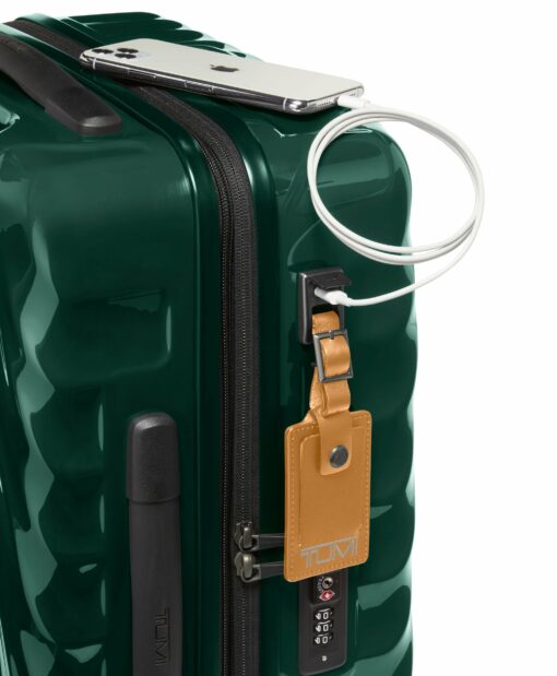 Shop 19 Degree International Expandable Carry-On 55cm - Hunter Green in australian