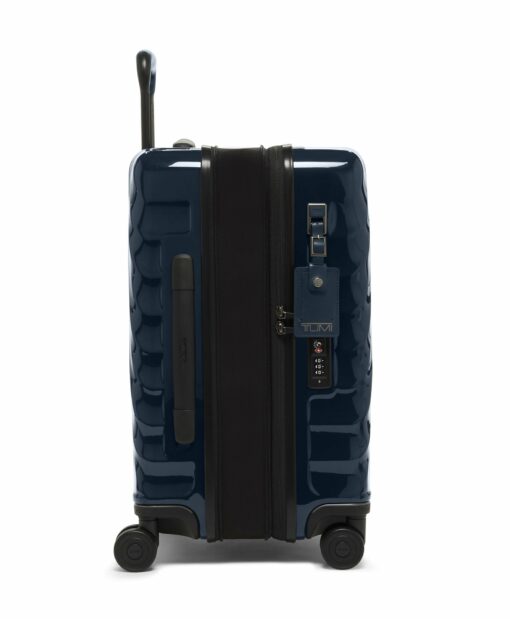 Shop 19 Degree International Expandable 4 Wheeled Carry-On - Navy in australian