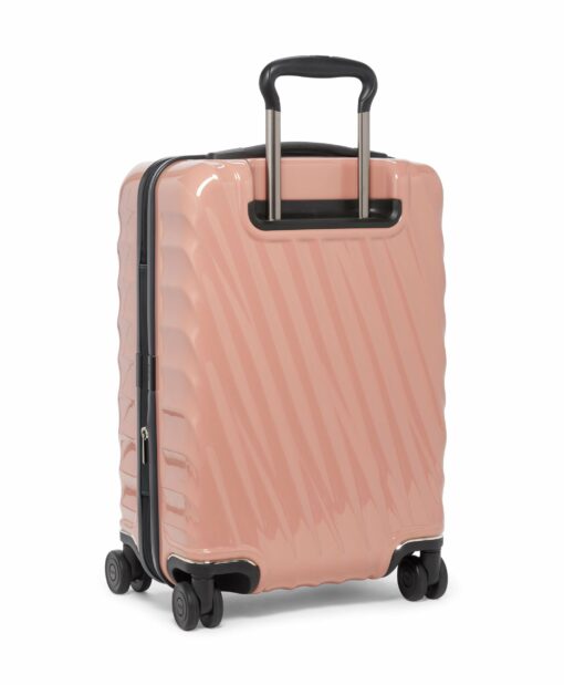 Shop 19 Degree International Expandable 4 Wheeled Carry-On - Blush/Navy Liquid Print in australian