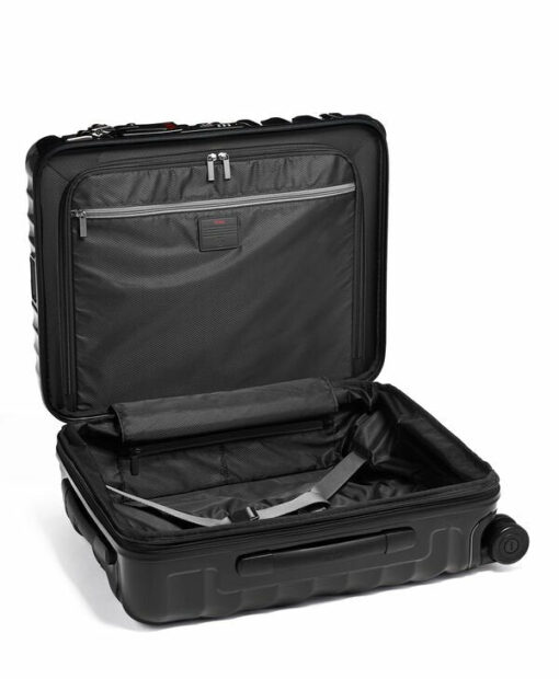 Shop 19 Degree Continental Expandable 4 Wheeled Carry-On - Black in australian