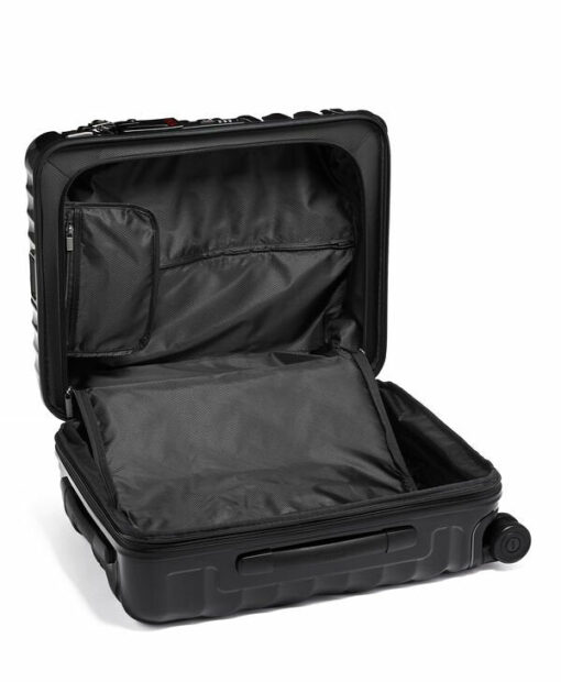 Shop 19 Degree Continental Expandable 4 Wheeled Carry-On - Black in australian