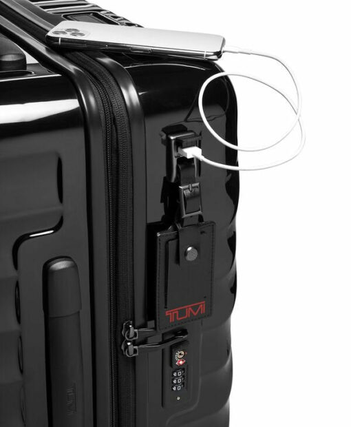 Shop 19 Degree Continental Expandable 4 Wheeled Carry-On - Black in australian