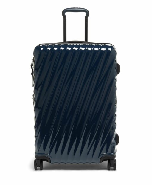 Shop 19 Degree Short Trip Expandable 4 Wheeled Packing Case - Navy in australian