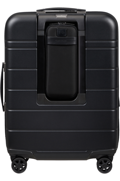 Shop NEOPOD Spinner (4 wheels) 55cm (Slide-out Pouch) - Black in australian