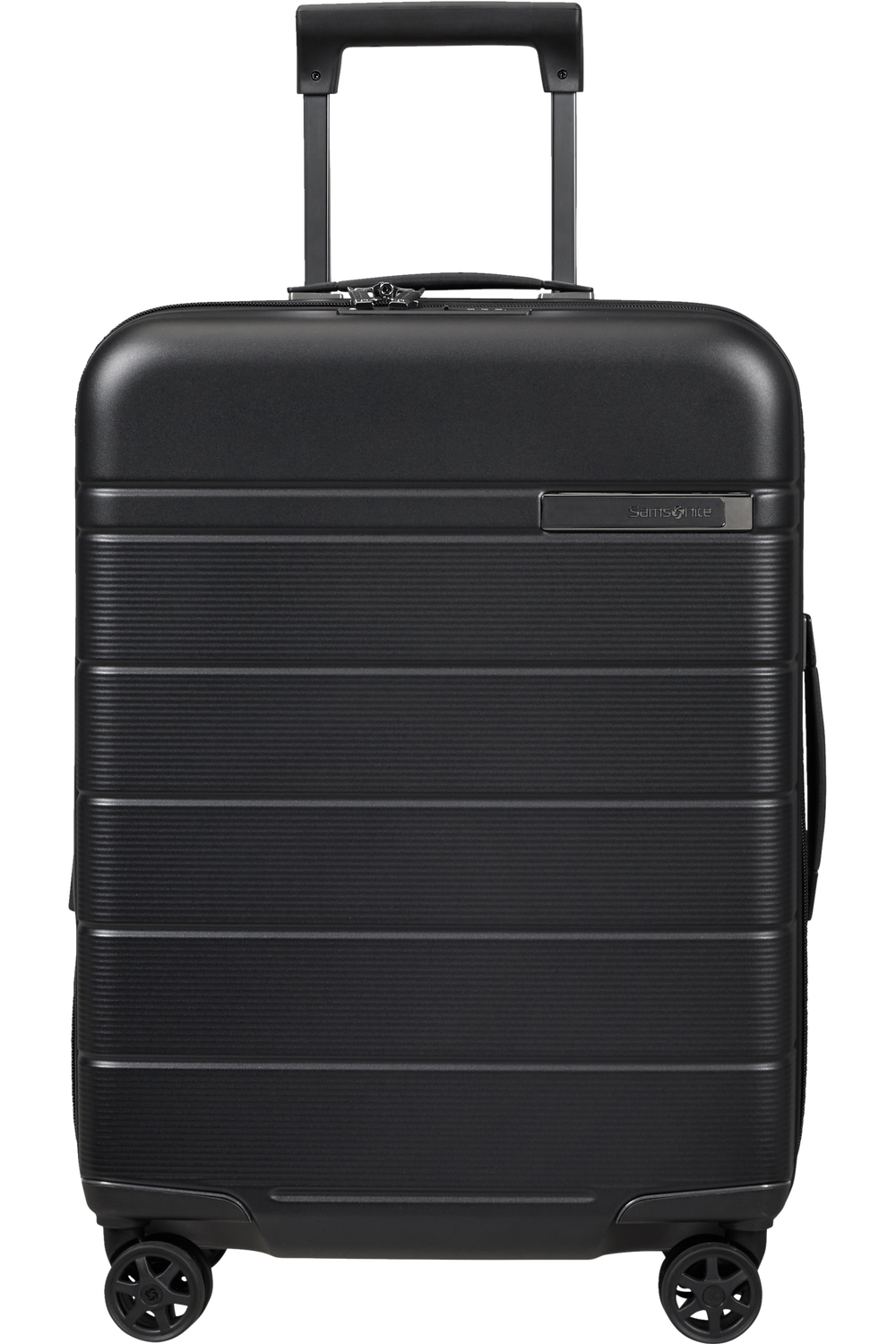 Shop NEOPOD Spinner (4 wheels) 55cm (Slide-out Pouch) - Black in australian