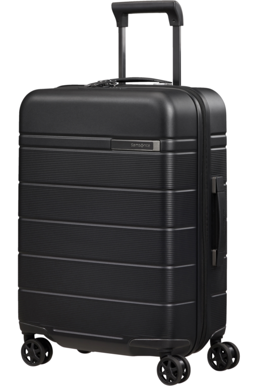Shop NEOPOD Spinner (4 wheels) 55cm (Slide-out Pouch) - Black in australian