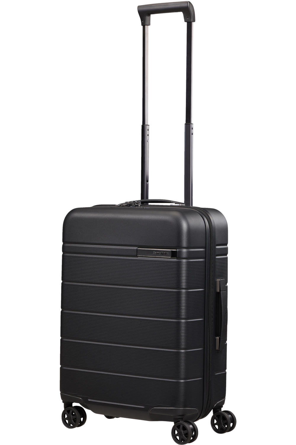 Shop NEOPOD Spinner (4 wheels) 55cm (Slide-out Pouch) - Black in australian