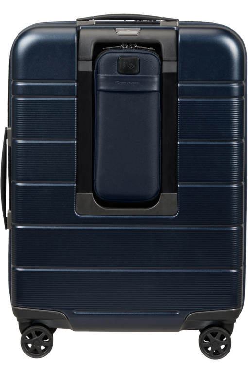 Shop NEOPOD Spinner (4 wheels) 55cm (Slide-out Pouch) - Midnight Blue in australian