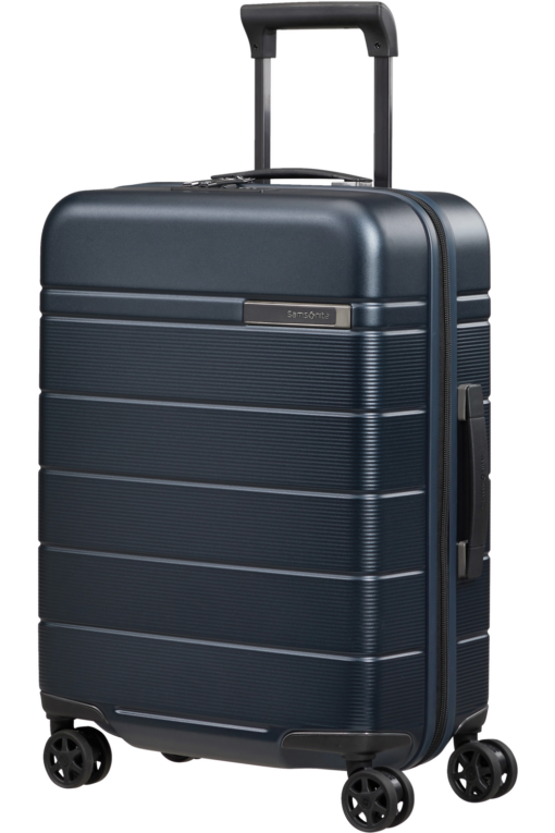 Shop NEOPOD Spinner (4 wheels) 55cm (Slide-out Pouch) - Midnight Blue in australian