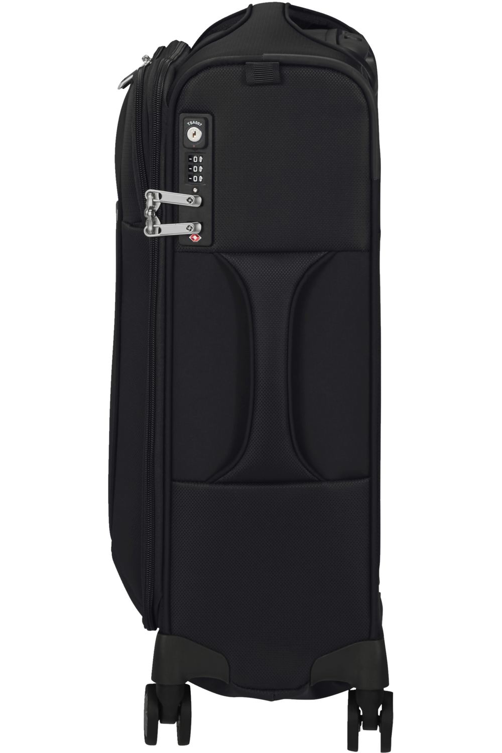 Shop D'LITE 55cm Spinner 4 wheels (20cm) 15.6" - Black in australian