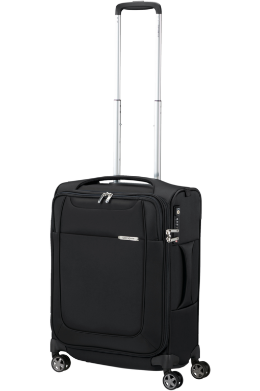 Shop D'LITE 55cm Spinner 4 wheels (20cm) 15.6" - Black in australian