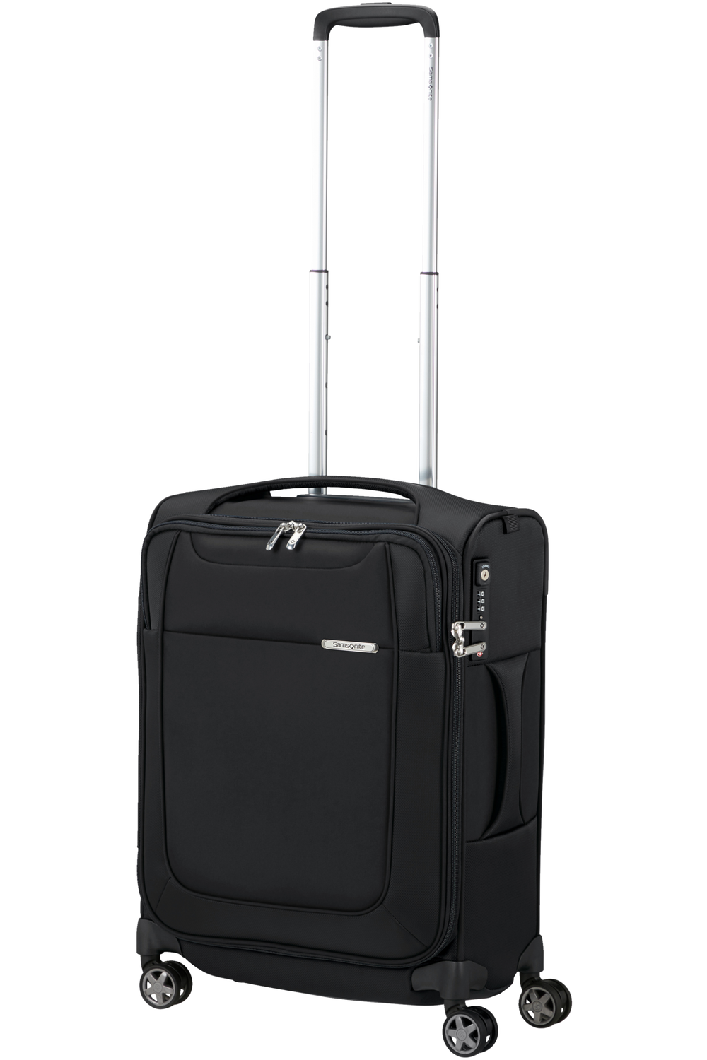 Shop D'LITE 55cm Spinner 4 wheels (20cm) 15.6" - Black in australian