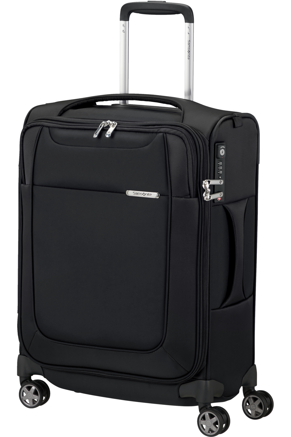 Shop D'LITE 55cm Spinner 4 wheels (20cm) 15.6" - Black in australian