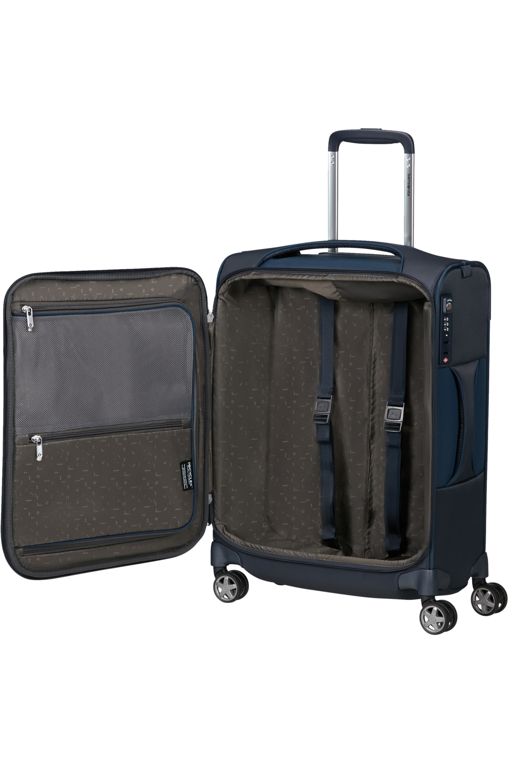 Shop D'LITE 55cm Spinner 4 wheels (20cm) 15.6" - Midnight Blue in australian