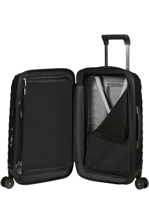 Shop PROXIS 55cm (23/26cm) Spinner Expandable (4 wheels) - Black in australian