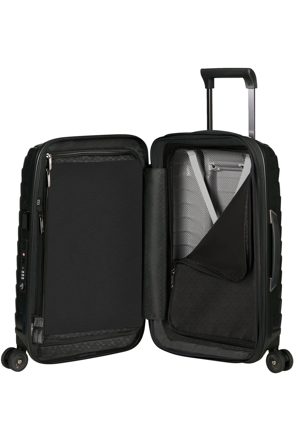Shop PROXIS 55cm (23/26cm) Spinner Expandable (4 wheels) - Black in australian