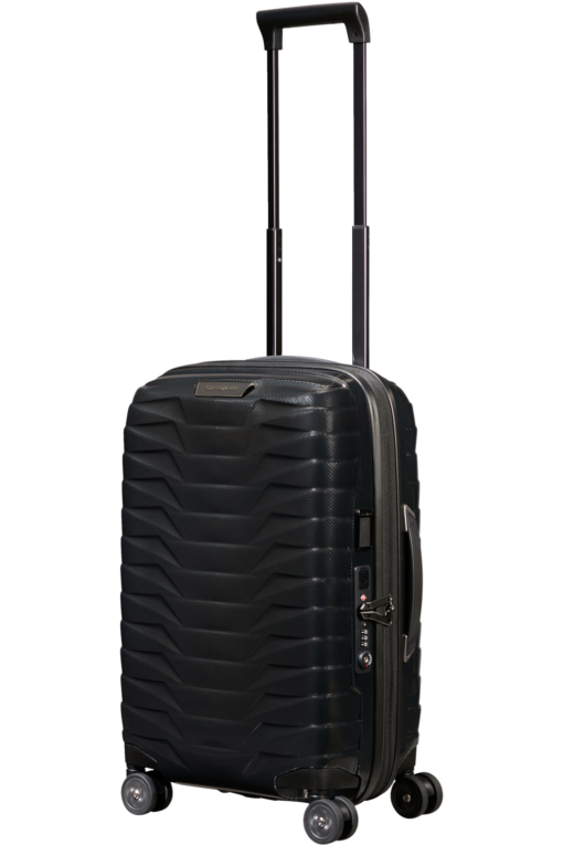 Shop PROXIS 55cm (23/26cm) Spinner Expandable (4 wheels) - Black in australian